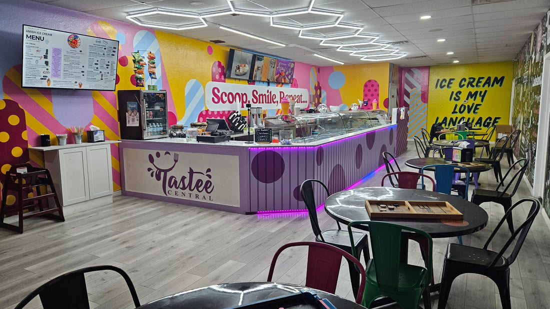 astee Central ice cream shop in Lakeland Florida